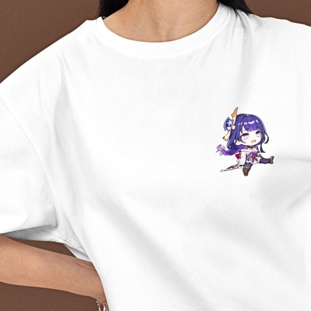 Raiden-Shogun-Oversized-T-Shirt–Genshin-Impact-Front-&-Back-Print-Premium-Cotton-Electro-Archon-Anime-Tee