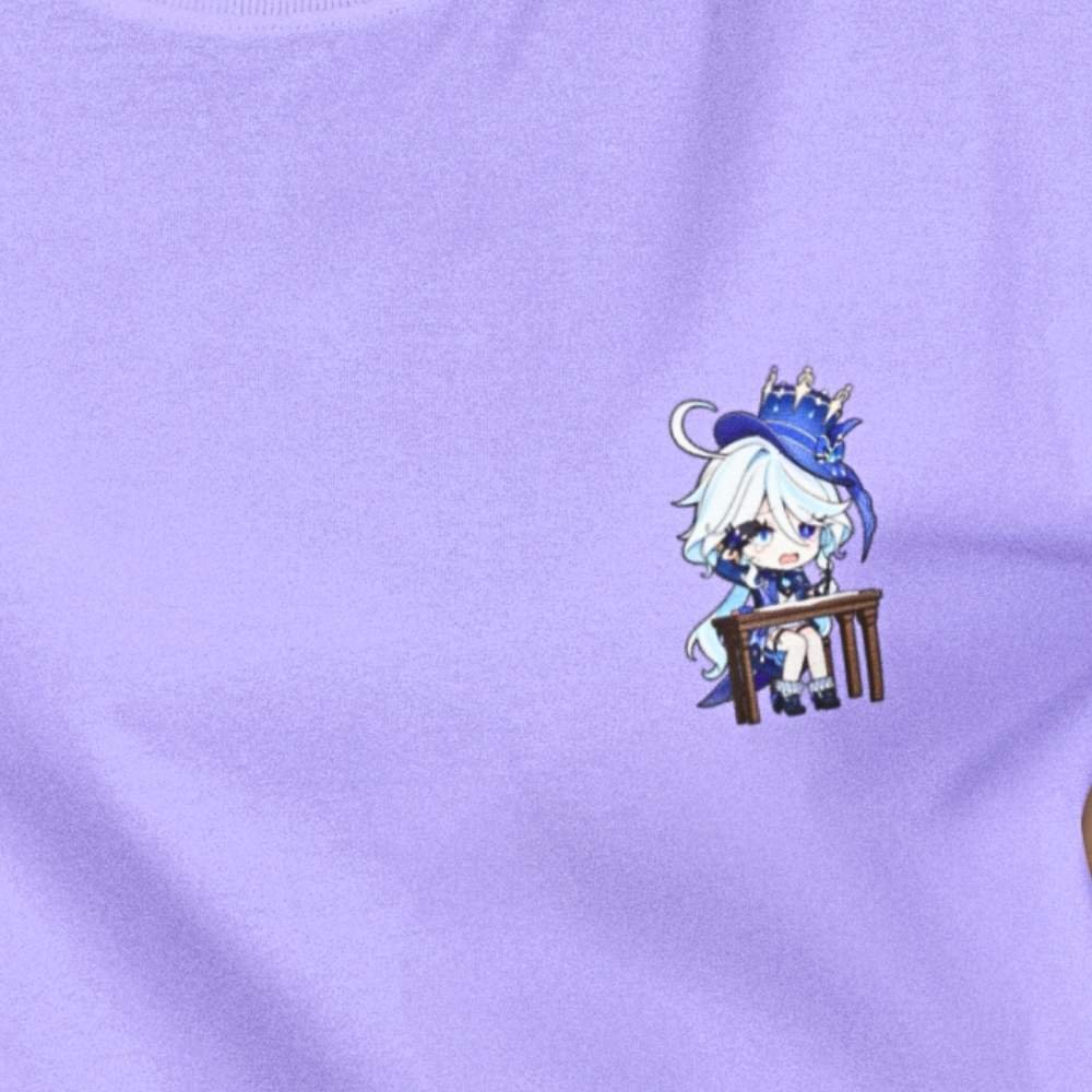 Furina-Oversized-T-Shirt–Genshin-Impact-Dual-Sided-Print-Premium-Cotton-Unisex-Hydro-Archon-Streetwear