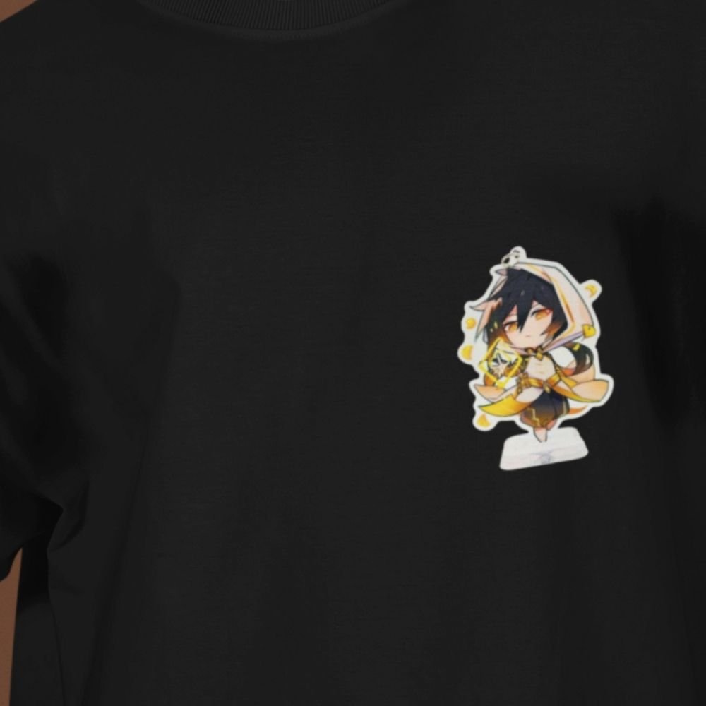 Zhongli-Liyue-Legacy-Oversized-T-Shirt-Front-&-Back-Anime-Print-Premium-Cotton-Genshin-Fan-Drop