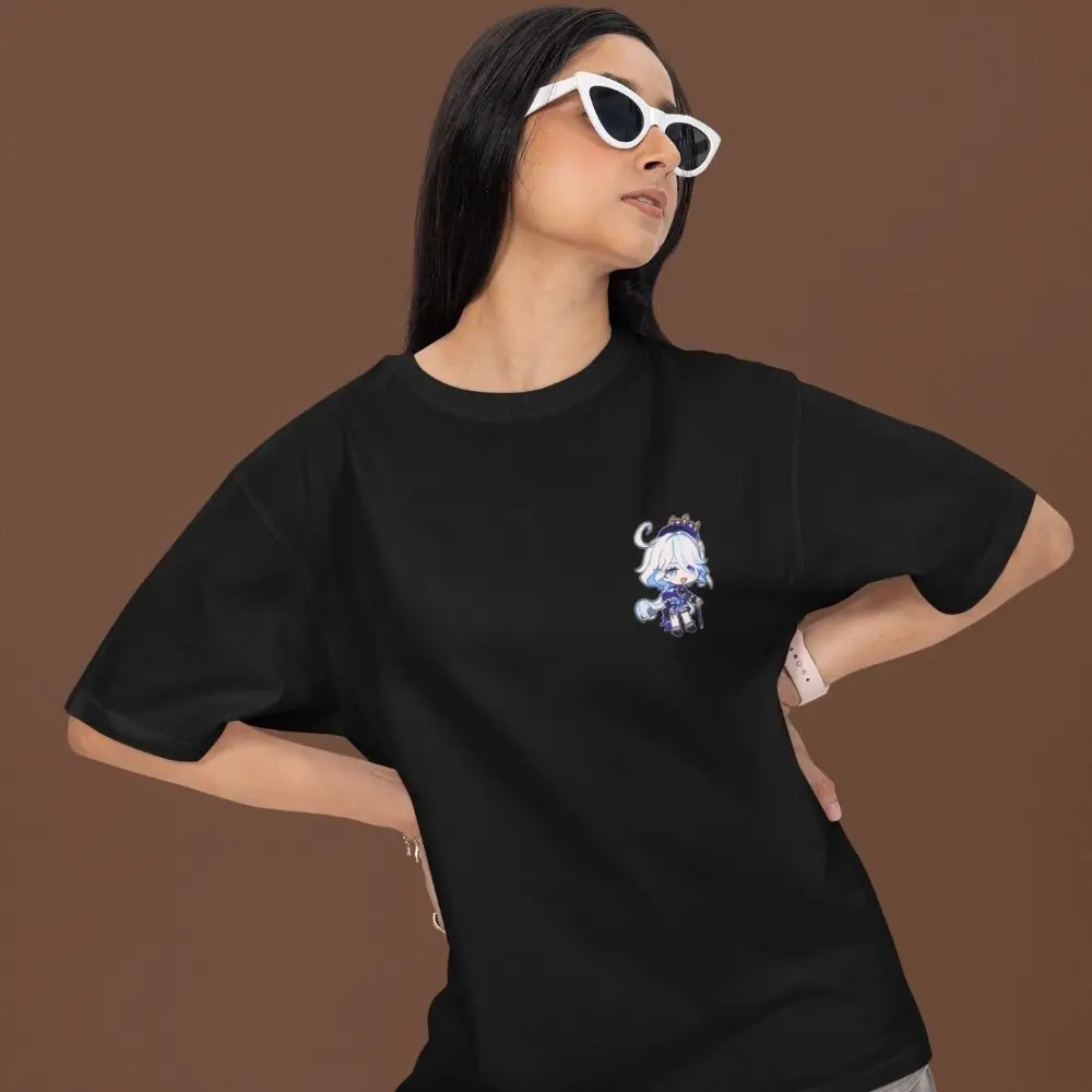 Furina-Hydro-Star-Oversized-T-Shirt–Premium-Dual-Side-Anime-Print-Genshin-Impact-Cotton-Tee