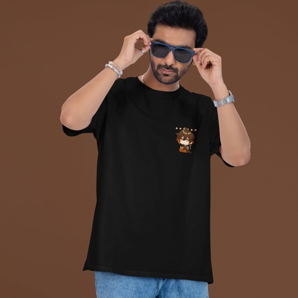 Zhongli-Oversized-T-Shirt–Anime-Graphic-Tee-Premium-Cotton-Front-&-Back-Print-Unisex-Fit Zhongli-Oversized-T-Shirt–Anime-Graphic-Tee-Premium-Cotton-Front-&-Back-Print-Unisex-Fit