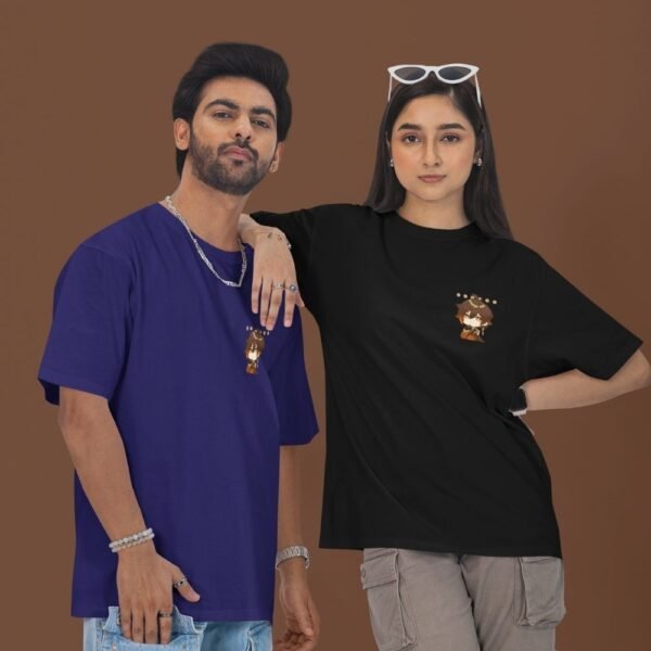 Zhongli-Oversized-T-Shirt–Anime-Graphic-Tee-Premium-Cotton-Front-&-Back-Print-Unisex-Fit