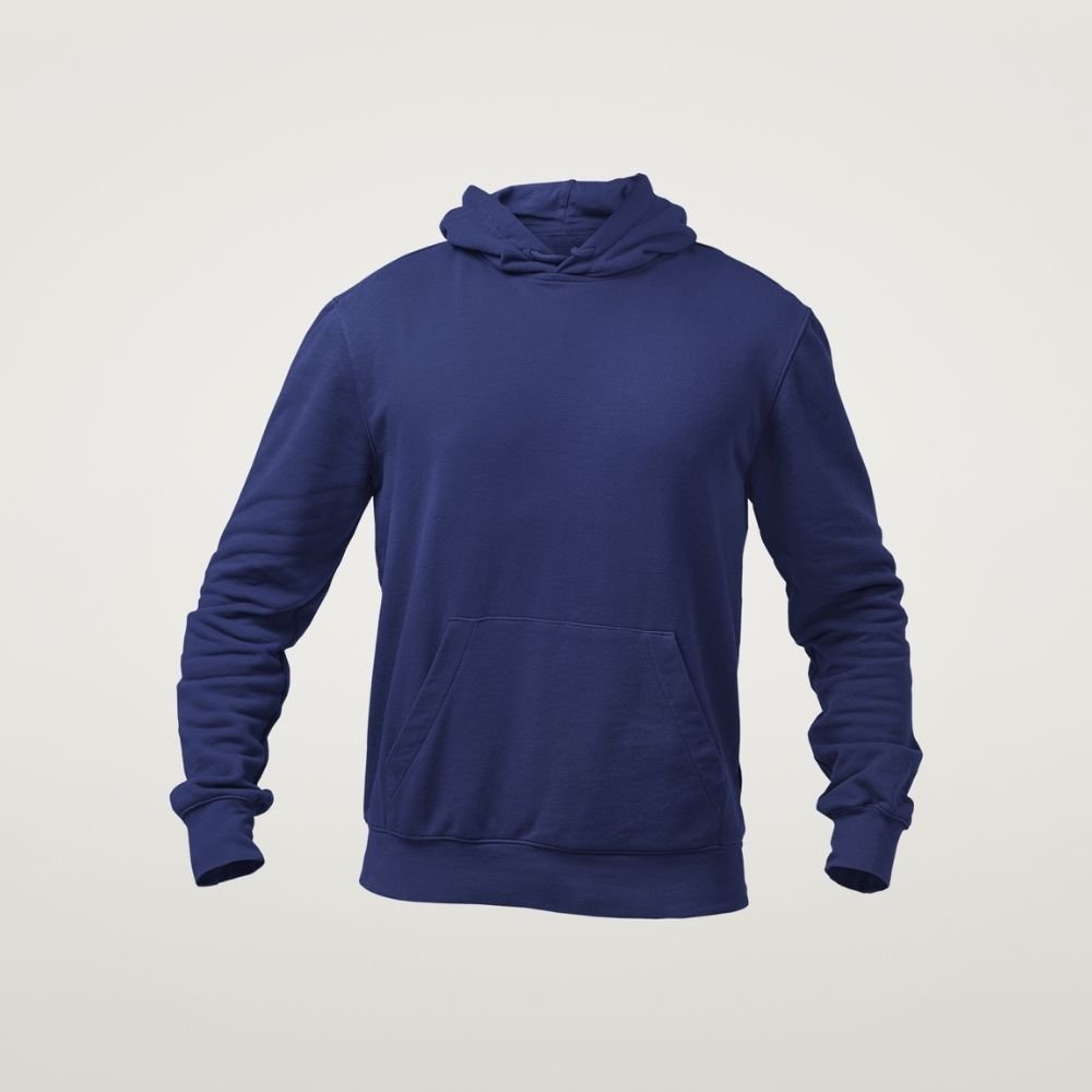 Unisex-Hoodie-for-Men-&-Women-Cotton-Fleece-Streetwear-Mustard-Yellow,-Navy-Blue,-Olive-Green-&-Royal-Blue