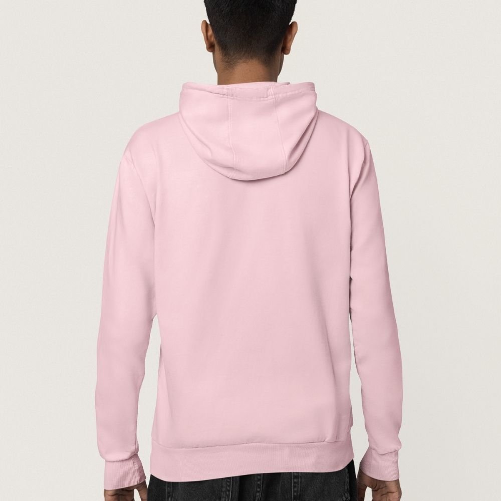 Unisex-Hoodie-for-Men-&-Women-Soft-Cotton-Fleece-Minimal-Aesthetic-in-Grey-Mélange,-Lavender-Light-Pink-&-White